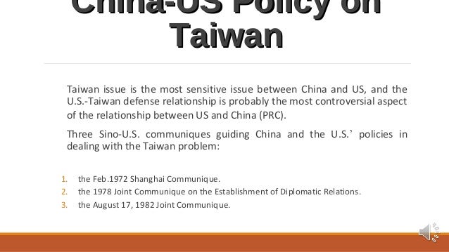 Taiwan issue taiwan china relations